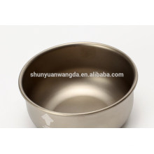 light-weight portable standard titanium tableware bowls